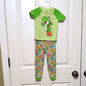 Universal Studios Hollywood Yoshi Pajama Set